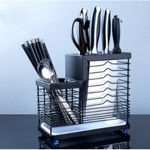 고급형 다용도 칼블럭 수저보관함