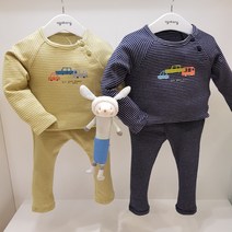 아가방 초특가 봄 베이비페어! 얇은 후라이스 슬림쫀쫀 유아 실내복! 슬리퍼존 외출복해도 실내복인줄 몰라몰라 상하세트! 슬림해도 신축성 캡숑좋아 면100% 무형광 내의