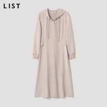 [리스트(LIST)] [22SS]백 포인트 후드 플레어 원피스_TWWOPM50020_LP