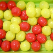 슈퍼쌤 학급운영 원형캡슐 (옵션선택), 혼합100개(노랑50,빨강50)