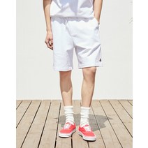 22SS [패딩턴] 화이트 페이스 와펜 져지 밴딩 반바지 HZPA2B753WT