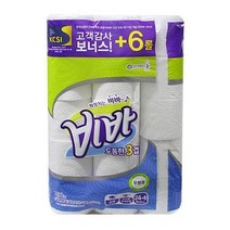 화장지 두루마리 3겹 30롤 비바 도톰한 -인증, 1