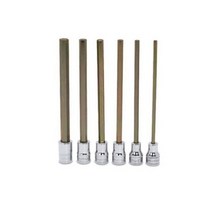 206EFAML 6pcs 공구 3_8 롱육각비트소켓세트