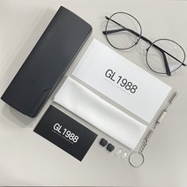 안경사가 직접 만든 블루라이트차단안경 맞춤 근적외선차단 GL1988, 52, 블루+change color black, 블랙골드
