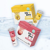 한알톡 유기농 콤부차 골드키위 피치 30정 발포정 유산균 탄산수, 골드키위_90개입
