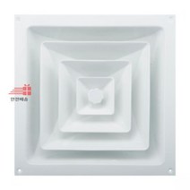 145MM_(스틸)_150Ф_각형_(피스형)_팬_화이트_디퓨져 AB38, 상세페이지 참조