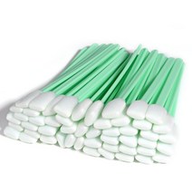 엡손 TX800 XP600 DX4 DX5 DX7 프린트 헤드 용 200PCS 깨끗한 면봉 스틱 스폰지 폼 팁 MIAMKI JV5 CJV150 JHF 솔벤트 UV 프린터