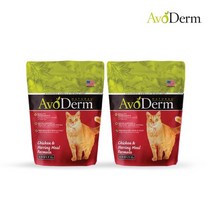 아보덤 치킨 어덜트 캣 1kg 2팩/ 피부모질개선, 없음