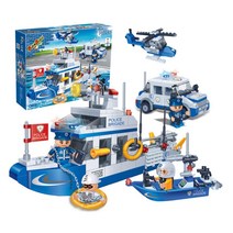 6살남자아이선물 해양순찰대 블럭 5세 집중력향상 7살 조카 6세 생일 DIY