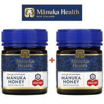 (1+1) 마누카헬스 raw honey 뉴질랜드 마누카 꿀 허니 UMF 10 MGO 263 메틸글리옥살 250g 2팩