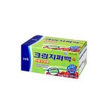 홈앤하우스 [크린랩] 이중지퍼백 18cmX20cm 150매(소), 1개