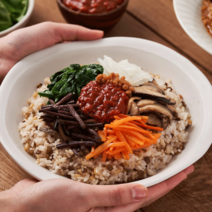 잇츠베러 어스밀 식물성 영양잡곡 전주식 비빔밥 250g, 영양잡곡 가지된장 덮밥 280g