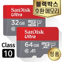야누스 GN-100F 블랙박스SD카드 32/64GB 메모리, 샌디스크microSD, 32GB