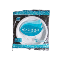 크린위생접시 200파이 PS재질 ( 1박스 1000개)