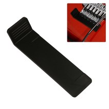 월드몰/ 기타 플로팅 트레몰로 브릿지 심 일렉트릭 를 높이기 위한 견고한 플라스틱 트렘블록 쉽게 튜닝하고 빠르게 현을 교체할 수 있는 조정 도구(검은색)