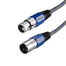 XLR 케이블 마이크 케이블 10 피트 XLR 수 - XLR 암 밸런스 3 핀 Shure SM 마이크 베링거 스피커 시스템 라디오 스테이션 등과 호환 가능, 10FT_1