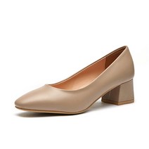 인텐스 여성 베이직 미들힐 펌프스 5cm LCWD94I126