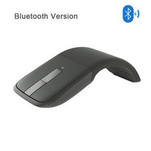 노트북무선키보드 블루투스 휴대용키보드 미니키보드 Microsoft Arc Touch Folding Mause 용 Bluetooth 무선 마우스 노트북 PC 컴퓨터 1200 인치 당, Bluetooth Version, Bluetooth Version, Bluetooth Version