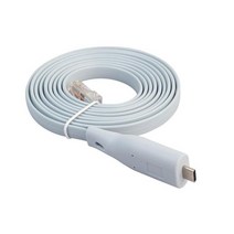 6ft USB 유형 C RS232 to RJ45 어댑터 Cisco 라우터 FTDI 컴퓨터 케이블 용 플랫 콘솔, 01 180cm, 01 180cm