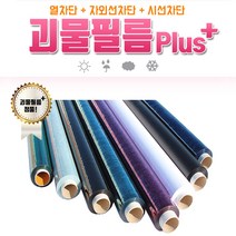 괴물필름 Plus 업그레이드 방한용 창문단열필름, 5m:연그린