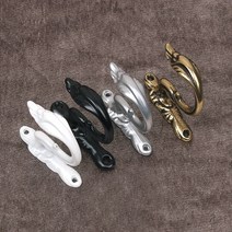 레일앤폴 커튼 부자재 스완 커튼고리 세트, 1조, 1조 골드