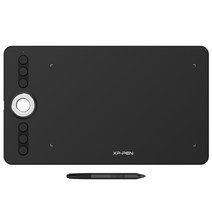 드로잉 타블렛 액정 판타블렛 그림 웹툰 태블릿 xp pen deco 02 그래픽 드로잉 태블릿 p06 배터리가 필요 없는 패시브 스타일러스 및 바로 가기 키가 있는 펜 레벨, 데코02, 협력사