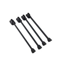 DIY 접이식 테이블다리 4P세트 스틸 밥상다리 높이조절, 테이블다라-블랙(4P)