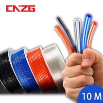 10 미터 8mm 6mm 4mm 10mm 공기 호스 공압 튜브 파이프 pu 호스 12mm 14mm 압축기 폴리 우레탄 튜빙 8x5mm 6x4 pneumat, 빨간색, 10x6.5mm-10m