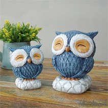 쿠션위 스마일 부엉이 2P 세트