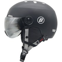 브렌스 스키 스노우보드 헬멧 V-02, 블랙