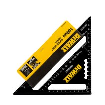 디월트 프리미엄 삼각자 DWHT25227-0 각도기 측정, 1개