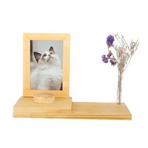 묘비 비석 반려동물 분실 기념 사진 액자 강아지 동정 선물 드롭쉽, 1.for wood 색상