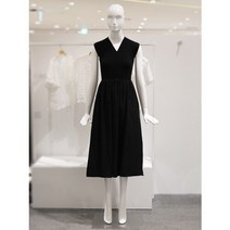 [AK수원점] [밸리걸]브이넥 슬리브리스 롱 원피스 234380