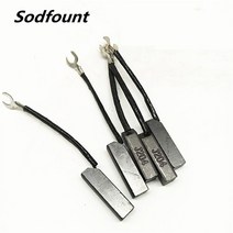 전동 공구 장비 발전기 카본 브러쉬 8X10mm 디젤 엔진 소형 모터 액세서리 J204 하프 구리 50KW 개, 09 J204 10X10X32mm