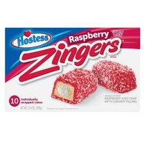 호스티스 징거스 라즈베리 케이크 10개입, Raspberry 10ct 13.4oz, 1개