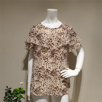 프로그램 NC05 앞판 셔링 블라우스 P212B121