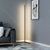 LED 장스탠드 스틱 플로어 모드 거실 침실 조명 무드등 스탠드조명 [리모컨포함], 화이트
