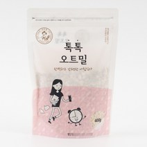 톡톡 오트밀 400g 1봉 (국산 귀리)