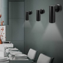 스테인드글라스스탠드 스테인글라스 조명 침실 침대 옆 벽 조명 270 ° 회전 조절 각도 220V 7W 40W 알루미, 03 20W_02 Cold White_01 Black
