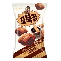 오리온 과자 꼬북칩 초코츄러스맛 / 콘스프맛 160g, 인절미맛, 1개