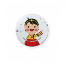 [아시안허브] 글로벌 아리 5종 손거울 (3+1 증정), 한국