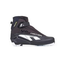 피셔 Fischer 남성용 XC Comfort PRO 성인용 따뜻하고 가볍고 내구성이 뛰어나며 안정적인 미끄럼 방지 피트니스 아웃도어 노르딕 크로스 컨트리 스키 부츠 블랙/화이트