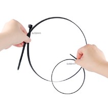 케이블타이 작업용 검정 0.4x25cm 약250p