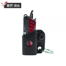 Clip & Carry Kydex GERBER DIME/LEATHERMAN SQUIRT PS4용 멀티 툴 칼집 및 ALOX를 포함한 일부 VICTORINOX 모델용 - 미국 제조, Carbon Fiber Black