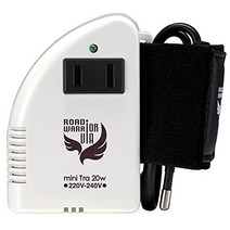 성하 공업 해외용 소형 변압기(AC220-240V 지역 20W 대응) 초소형 코드 수납 벨트 부착 변압기 RWG300