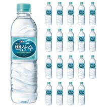 제트스카이 농심 백산수, 20병, 500ml