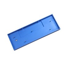 유선 키보드 anodizing aluminium wood cnc case rubber feet 나사 anne pro 2 anne pro, 블루 알루미늄