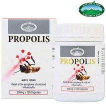 네이쳐스탑 호주산 프로폴리스 캡슐 고함량 플라보노이드 500mg 180정, 1개