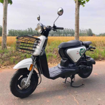 50cc 스쿠터 오토바이 입문용 클래식 배달용 출퇴근용, 그레이