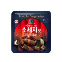 매콤한 식물성 콩단백 소세지맛, 1개